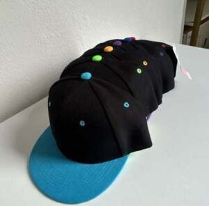J&W Multi-Color Snapback Hats Set of 6